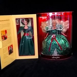 Mattel Barbie 2fer Holiday Rare Vintage Barbie special 1995 Ed., & 1998 Ed. NIB